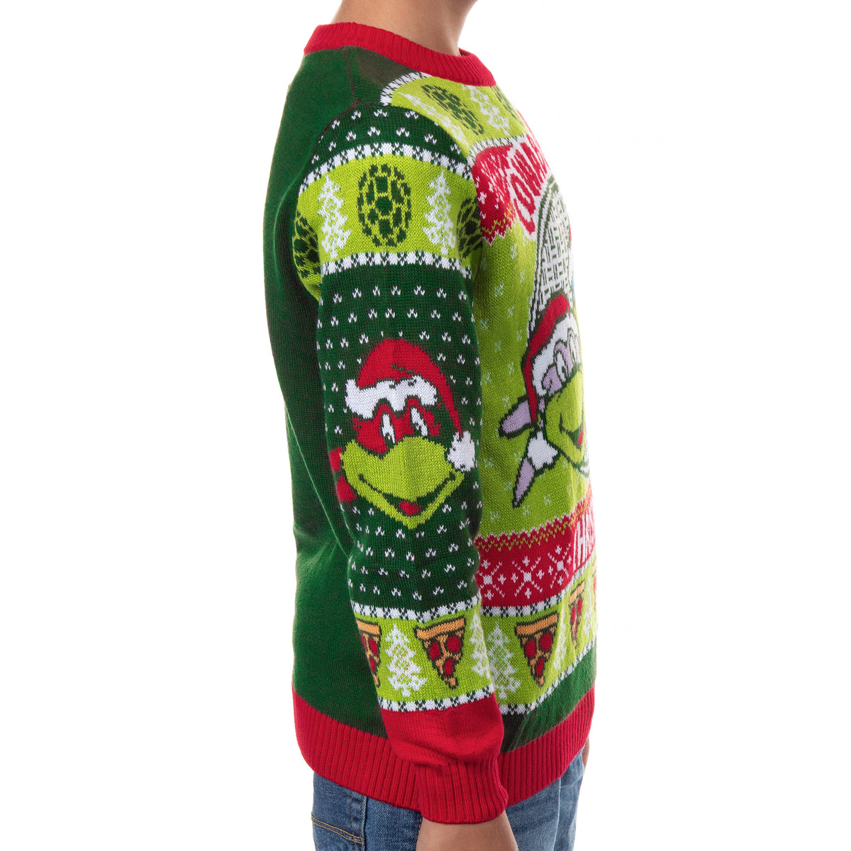 Teenage Mutant Ninja Turtles Ugly Sweater Kids Cowabunga Christmas Pullover