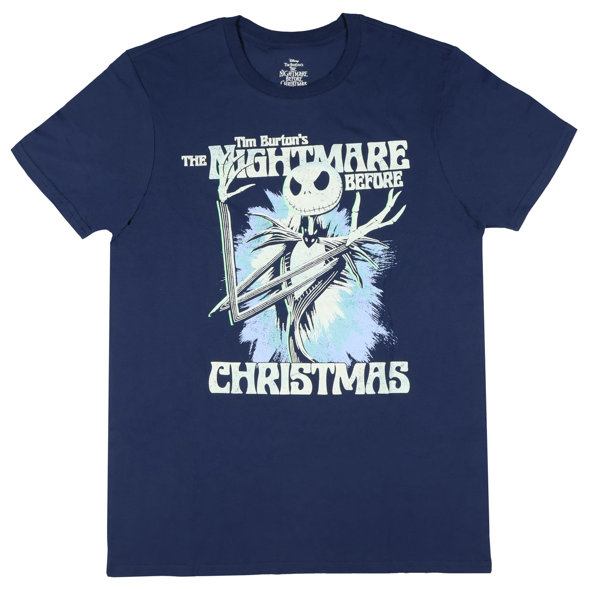 The Nightmare Before Christmas T-Shirt Men's Jack Color Splash Tee