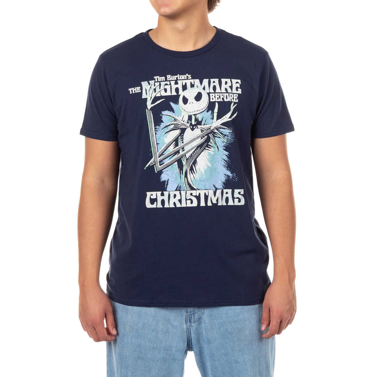 The Nightmare Before Christmas T-Shirt Men's Jack Color Splash Tee