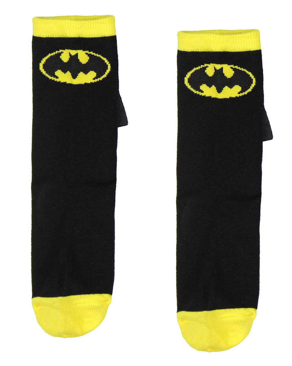 DC Comics Superhero Batman Superman The Flash Youth Boys Caped Crew Socks