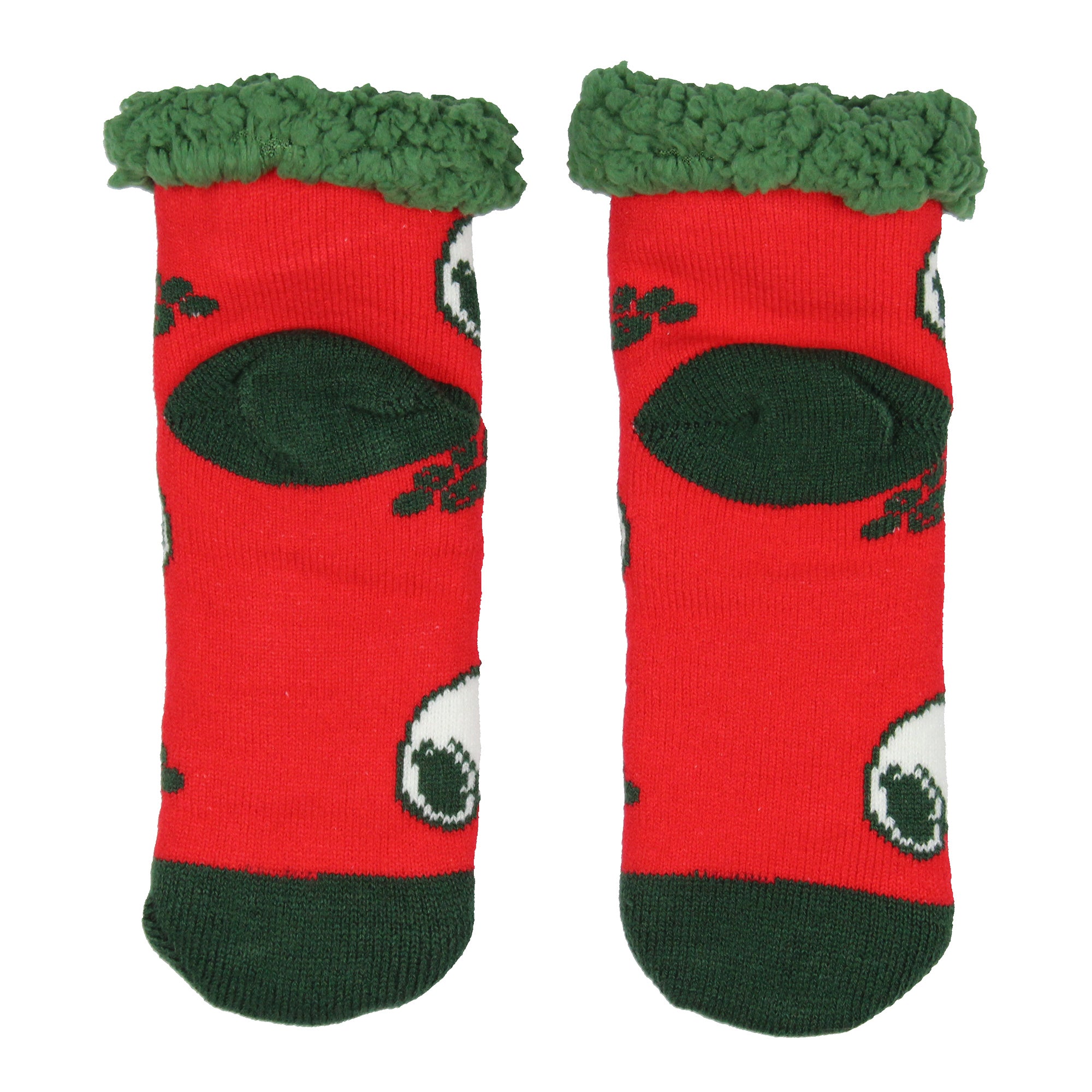 Peanuts Women's Snoopy Knit Fuzzy Fleece Lined Slipper Crew Socks Shoe Size 5-10