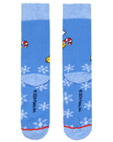 Garfield Socks Men's Holiday Inspired Snowflake Mid-Calf Crew Socks 1 Pair