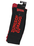 Dungeons and Dragons Men's 2 Pack Dice And Dragon Design Crew Sock