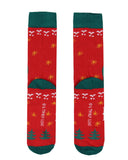 Elf Socks Elf The Movie Men's Buddy Holiday Design Mid-Calf Crew Socks