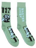 Halo Men's United Nations Space Command Master Chief 117 2-Pack Crew Socks