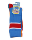 Sonic The Hedgehog Socks Men's 3 Pair Crew Socks Sonic Tails and Knuckles