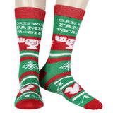 National Lampoon's Christmas Vacation Men's Griswold 2Pk Knit Crew Socks