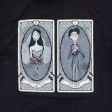 Corpse Bride Men's Emily & Victor Tarot Cards Short Sleeve T-Shirt