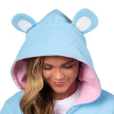 Care Bears Hoodie Grumpy and Cheer Reversible Juniors Costume Sweatshirt