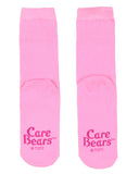 Care Bears Socks Women's Cheer Bear Design Pom-Pom Crew Socks Size 9-11