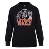 Star Wars Darth Vader Hoodie Men's Sketch Design Logo Pullover Sweatshirt