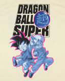 Dragon Ball Super Anime Men's Goku and Trunks Chibi Art Graphic T-Shirt Adult