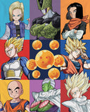 Dragon Ball Z Goku Vegeta Cell Trunks Kremlin Plush Fleece Soft Throw Blanket