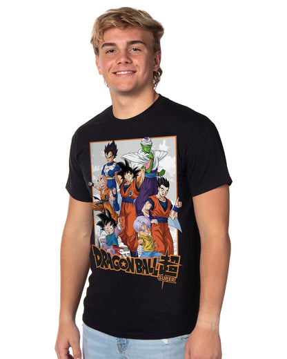 Dragon Ball Z Super T-Shirt Men's Goku Gohan Piccolo Vageta Graphic Tee