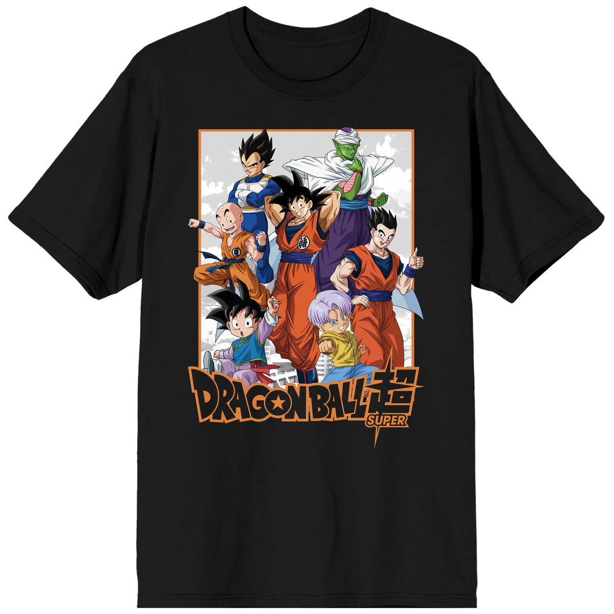 Dragon Ball Z Super T-Shirt Men's Goku Gohan Piccolo Vageta Graphic Tee