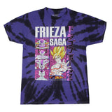 Dragon Ball Z Men's Frieza Saga Tie Dye Adult Short Sleeve T-Shirt