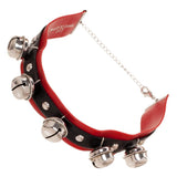 DC Comics Harley Quinn Black Red Comic Cosplay Choker w/ Bells