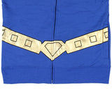 DC Comics Superman Junior Women's Hooded Zippered Costume S Logo Jacket