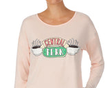 Friends TV Series Women's Central Perk Long Sleeve Pant Pajama Sleep Set