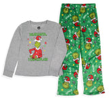 Dr. Seuss GRINCH Boys' Dear Santa, I Can Explain Kids Sleep Set