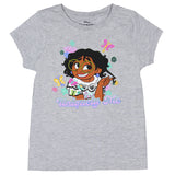 Disney Encanto Girls Mirabel Uniquely Me Graphic Print T-Shirt Kids