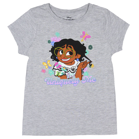Disney Encanto Girls Mirabel Uniquely Me Graphic Print T-Shirt