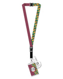 Demon Slayer: Kimetsu No Yaiba Anime Giyu Tomioka ID Badge Holder Lanyard