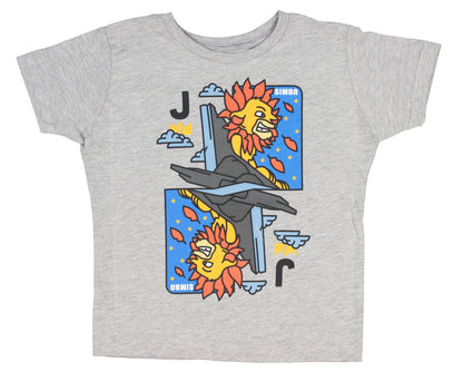 Disney Lion King Little Boys' Simba Jack Playing Card Toddler T-Shirt