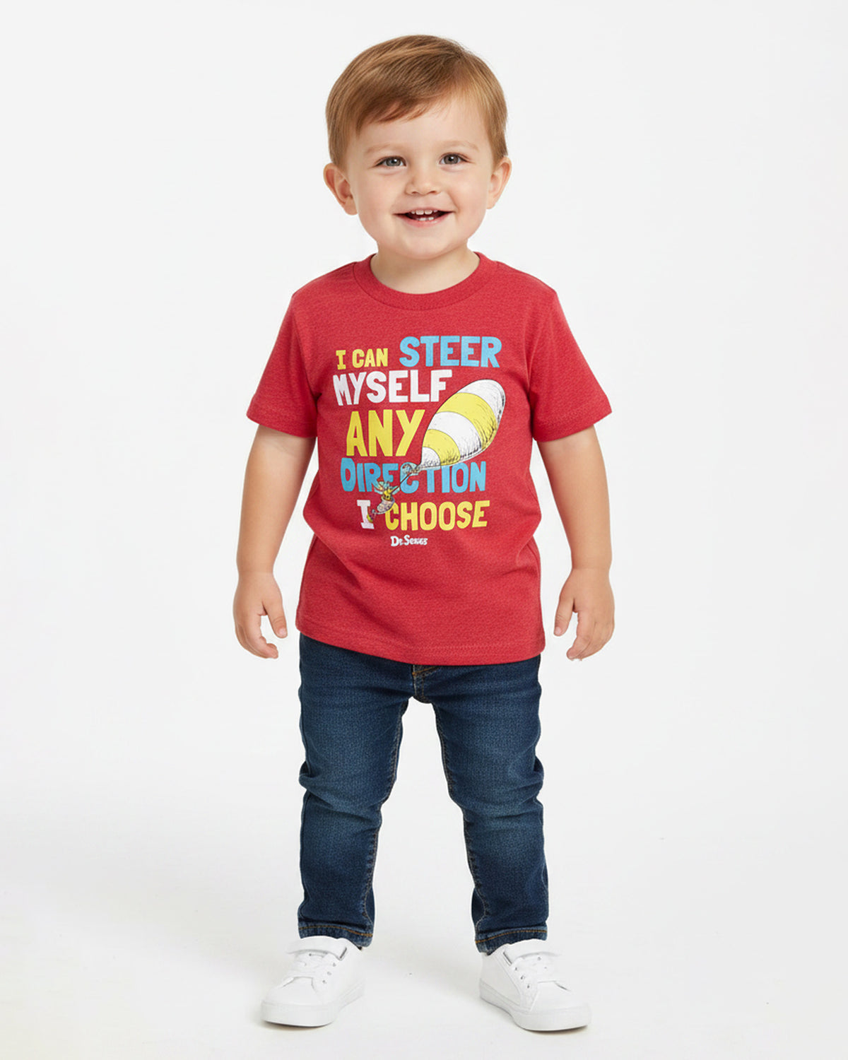 Dr. Seuss Toddler Boys' Oh, The Places You'll Go T-Shirt Kids