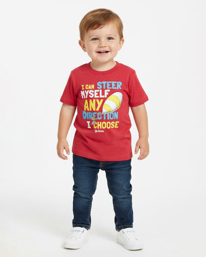 Dr. Seuss Toddler Boys' Oh, The Places You'll Go T-Shirt Kids