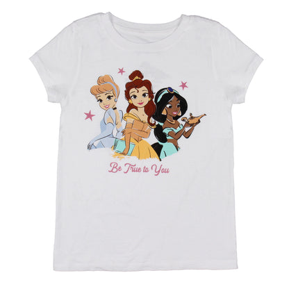 Disney Princess Cinderella Belle Jasmine Be True To You T-Shirt