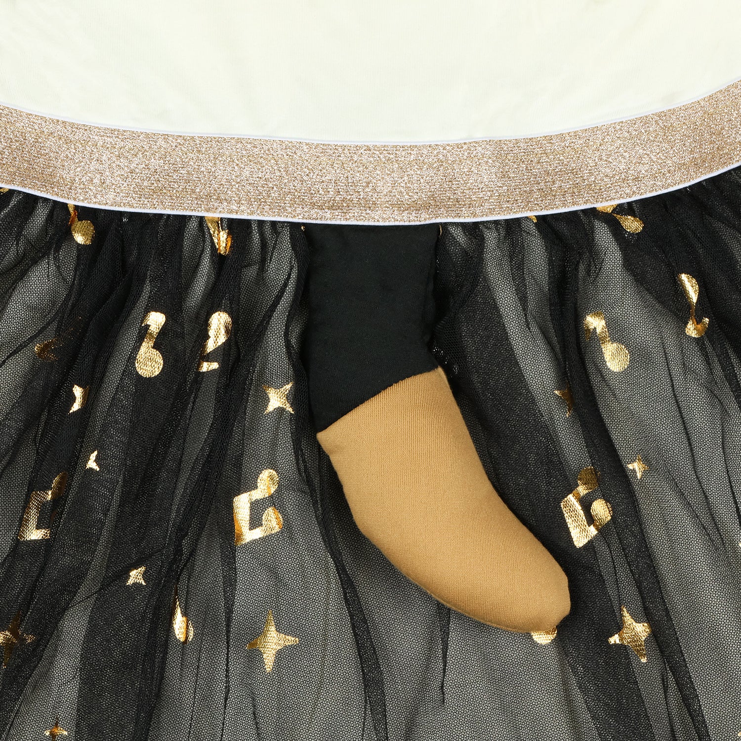 Squishmallows Cam The Cat Girls' Short Sleeve Hooded Tulle Skirt Dress