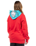 Dr. Seuss Hoodie Adult Thing 1 Thing 2 Reversible Zip Up Costume Sweatshirt