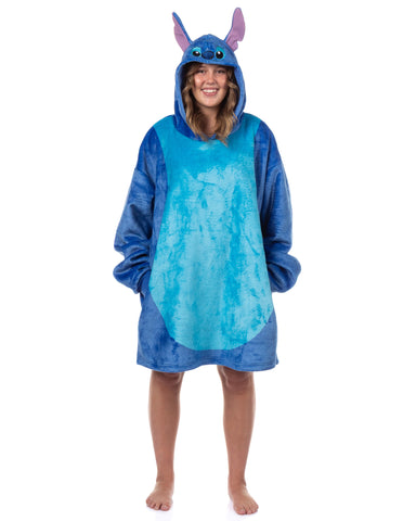Disney Lilo and Stitch I am Stitch Wearable Blanket Hoodie Oversized