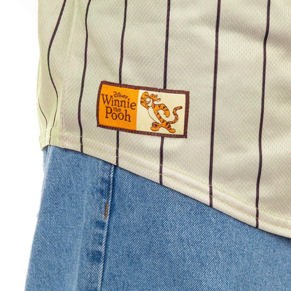 Disney Winnie The Pooh Baseball Jersey Men's Tigger Button Up Shirt