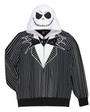 Nightmare Before Christmas Men's Jack Skellington Full-Zip Costume Hoodie (MD)