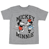 Disney Mickey Mouse Little Boys' Minnie And Mickey Holding Hands Kids T-Shirt (5)