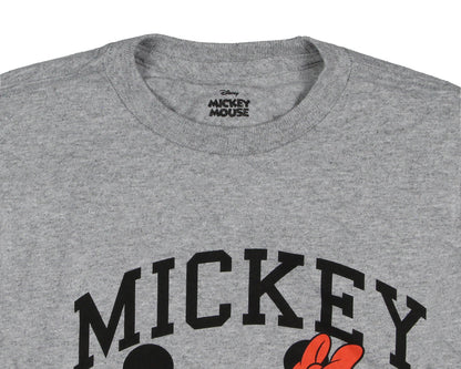 Disney Mickey Mouse Little Boys' Minnie And Mickey Holding Hands Kids T-Shirt