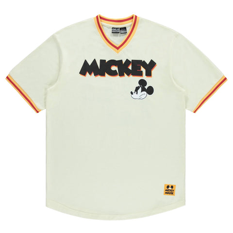 Disney Mickey Mouse Shirt Men's Short Sleeve Baseball Jersey #28