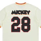 Disney Mickey Mouse Shirt Men's Short Sleeve Baseball Jersey #28