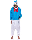 Disney Donald Duck Union Suit Adult Kigurumi Hooded One Piece Pajama