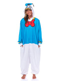 Disney Donald Duck Union Suit Adult Kigurumi Hooded One Piece Pajama