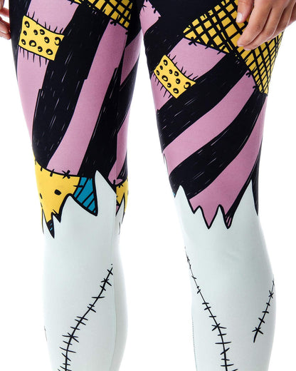 The Nightmare Before Christmas Women's I Am Sally Rag Doll Costume Leggings