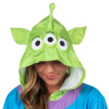 Toy Story Union Suit Adults Alien Kigurumi Hooded Costume One Piece Pajama