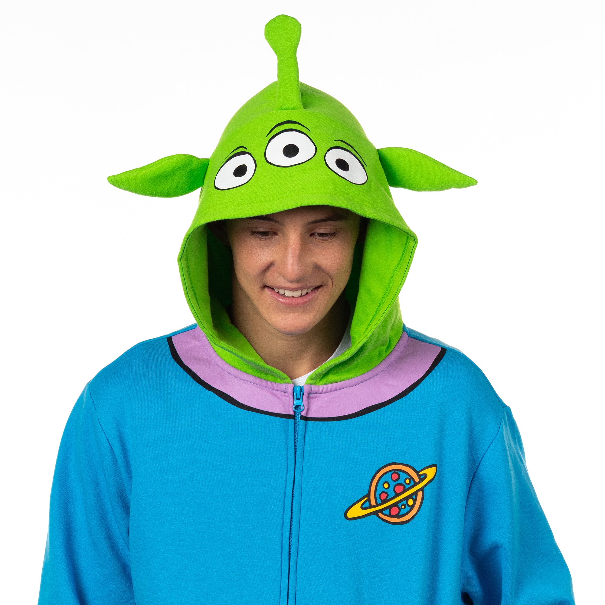 Disney Toy Story Hoodie Men's Pizza Planet Alien Hooded Costume Sweatshirt