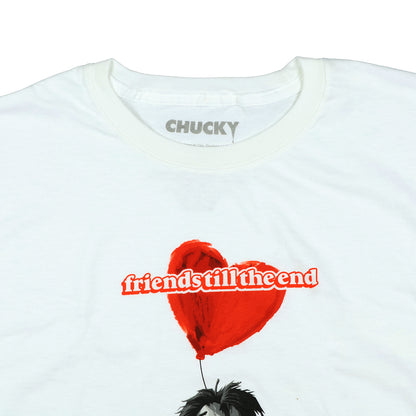 Child's Play Chucky T-Shirt Men's Friends Till The End Short Sleeve Tee