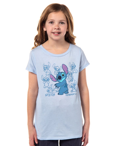 Disney Girls' Lilo & Stitch Experiment 626 Stitch Design T-Shirt