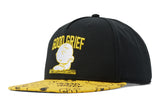 Peanuts Charlie Brown Good Grief Flatbill Snapback Adult Cap OSFM