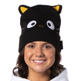 Sanrio Hello Kitty Adult Chococat Embroidered Character Cuffed Beanie Cap Hat OSFM