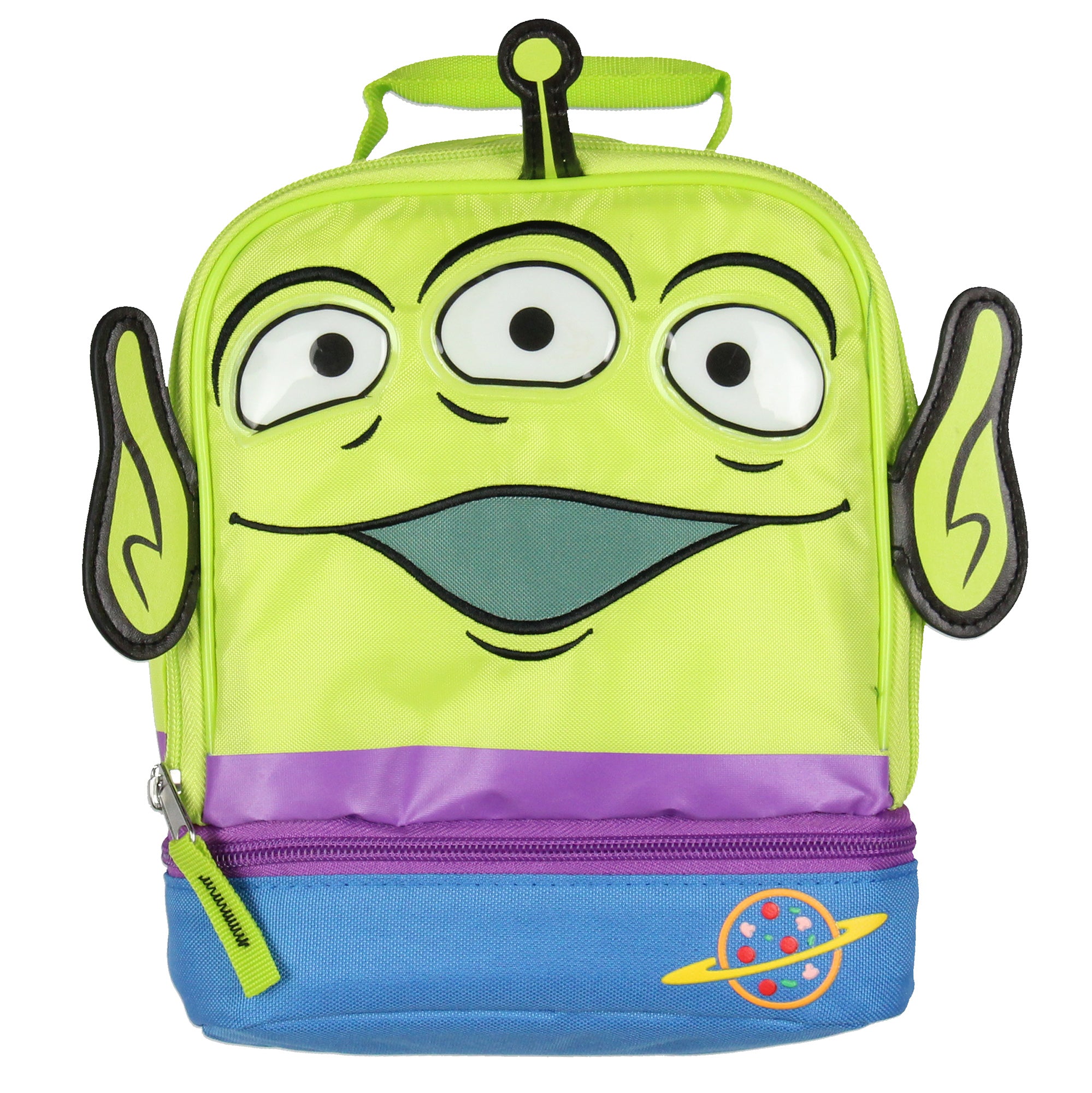 Disney Toy Story Lunch Box Alien Design Dual Compartment Insulated Lunch Box - Seven Times Six
